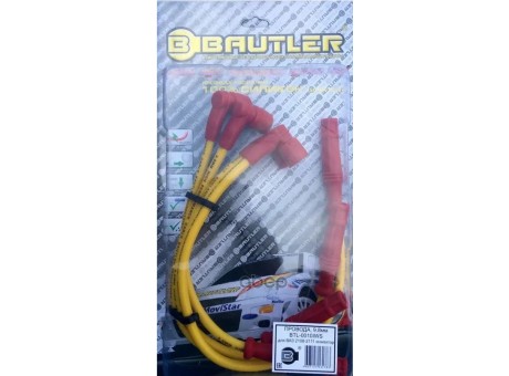 Провода вн ВАЗ 2111 (инжектор 8кл. 1.6) с наконечниками (4шт) 9.8мм BAUTLER 