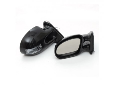 Зеркало 2107 с поворотом чёрное TRUCKMAN