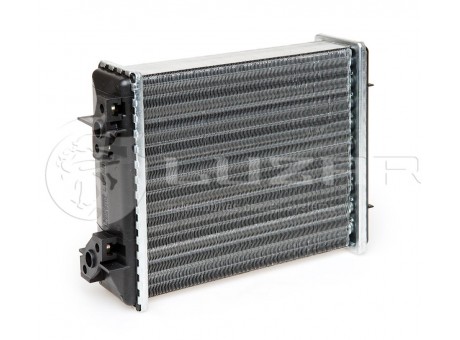 Радиатор печки ВАЗ 2101 алюминиевый (с завихр.) (узкий) Лузар