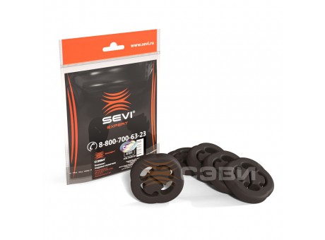 Ремкомплект резинки глушителя 2108 (5 шт.) "СЭВИ"