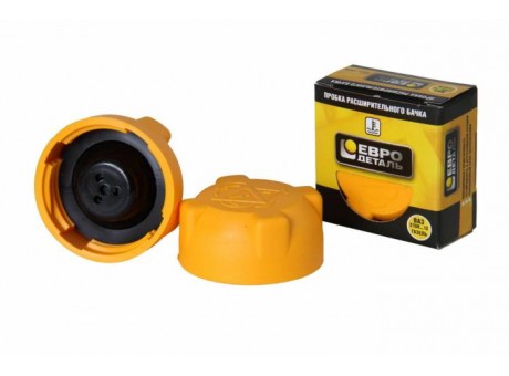 Крышка расширительного бачка 2108 жёлтая Евродеталь