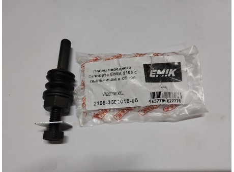 Палец суппорта ВАЗ 2108 с пыльником в сборе EMIK