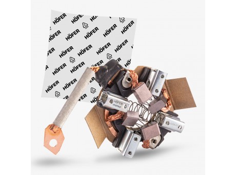 Щёточный узел стартера ВАЗ 2101- 2110 (5702, 5712, 5722, 3708) метал, но HOFER