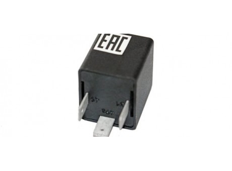 Реле поворота 2108-15,2170,Газель (3-х конт) с микросхемой и функц.контр.LED с диодн. повт. Ромб