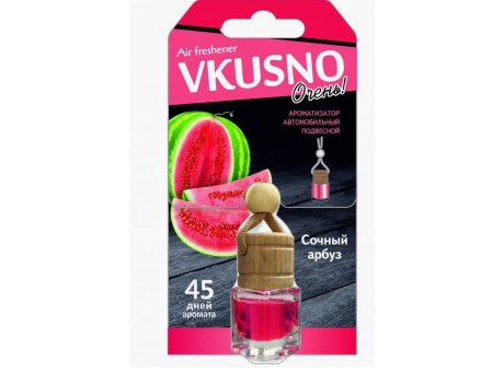 Ароматизатор подвесной флакон "Vkusno" Арбуз