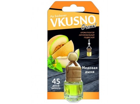 Ароматизатор подвесной флакон "Vkusno" Дыня