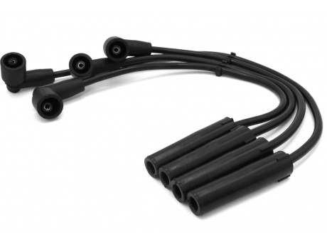 Провода в\н ВАЗ 2111(инж.8кл.1,6) с наконечниками чёрн. (с медной жилой,д/свечей с рез.) NRG