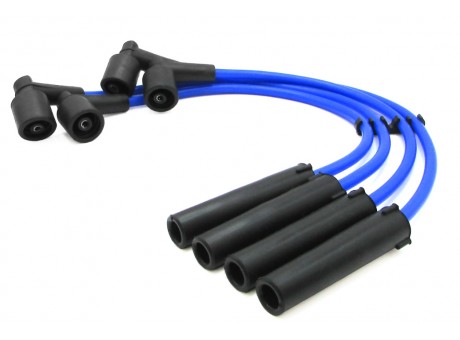 Провода вн ВАЗ 2111(инж.8кл.1,6) с наконечниками син. (с медной жилой,д/свечей с рез.) NRG