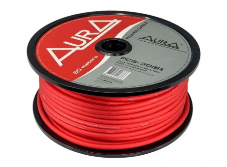 Aura PCS-308R Кабель силовой красный 8GA