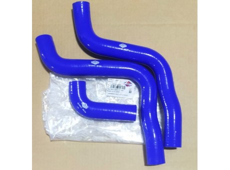 Патрубки радиатора ВАЗ 2170 (3 шт) силикон синий TRUCKMAN 