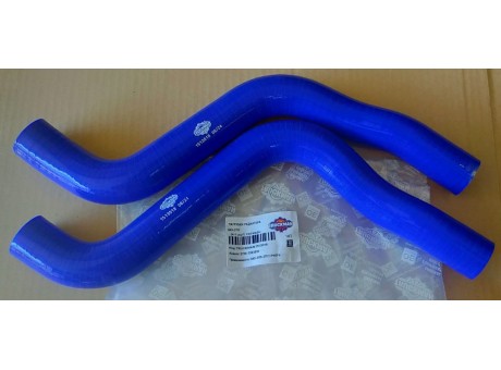 Патрубки радиатора ВАЗ 2170 (2 шт) силикон синий TRUCKMAN ЗМ